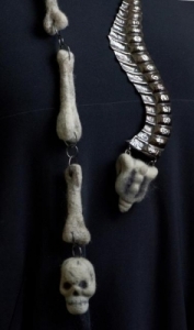Bone Necklace detail